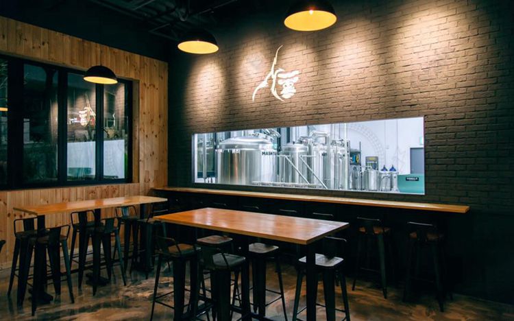 10HL Microbrewery Equipment in Korea